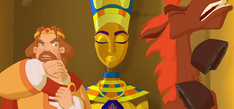 Анимацию «Три богатыря и принцесса Египта» увидят островичи в первый день работы нового кинозала