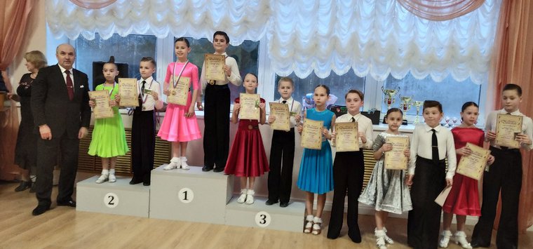 Танцоры «Аэроданса» заняли призовые места на турнире «Чудное мгновенье»
