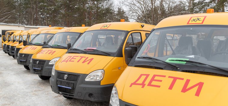 Новые школьные автобусы поступят в районные филиалы «Псковпассажиравтотранса»