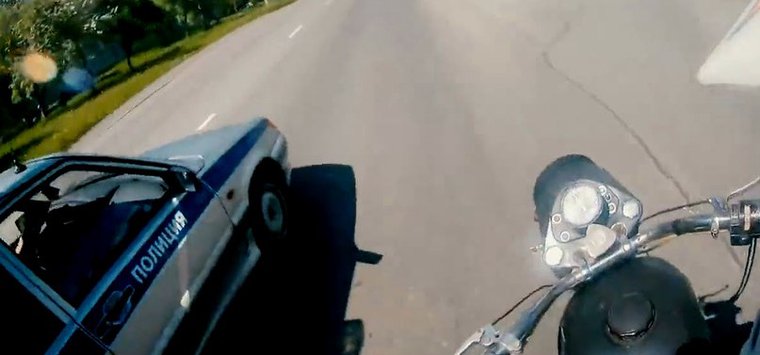 В Острове полицейские остановили нетрезвого мотоциклиста