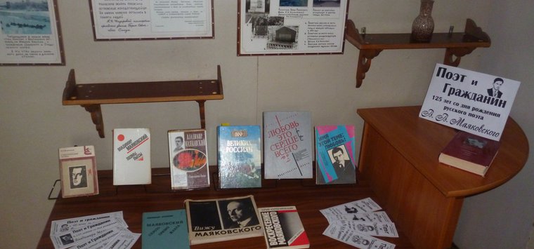 Выставка «Поэт и гражданин» представлена в островской библиотеке