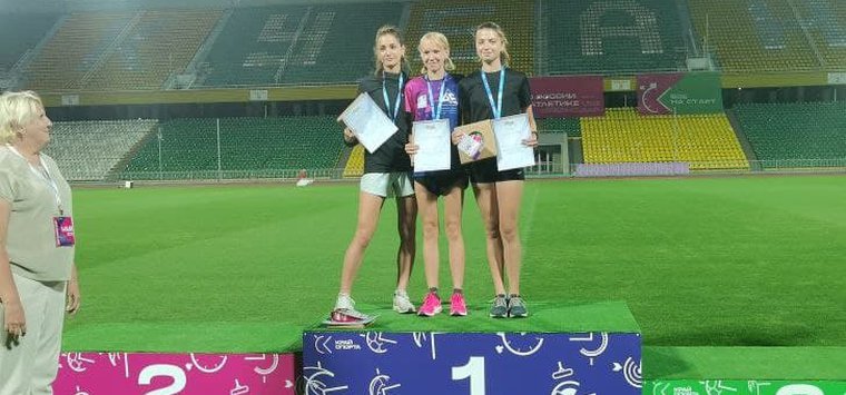 Островичка стала призером первенства России по легкой атлетике