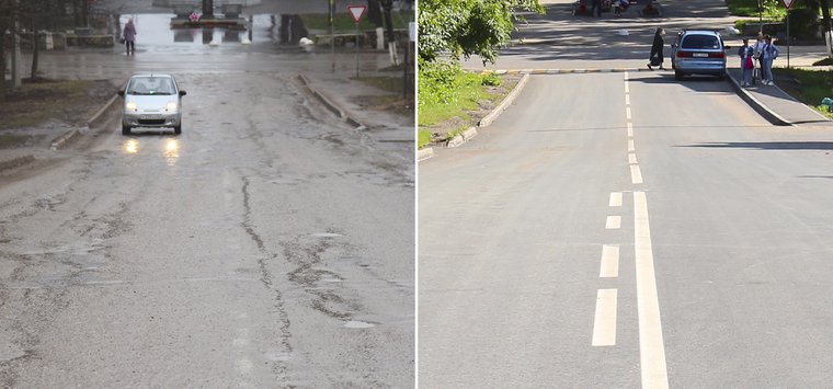 Качество ремонта дорог по нацпроекту проверили в Острове