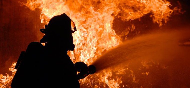 Женщина погибла на пожаре в островской деревне деревне Черничино