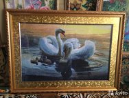 Картина»Лебеди»