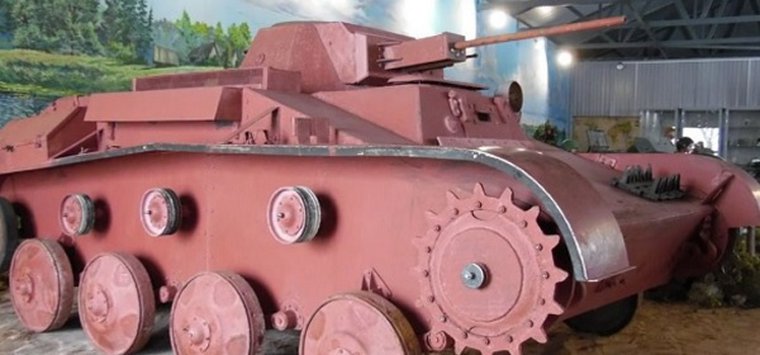 Танк Т-60 отправили на «Линию Сталина» под Островом