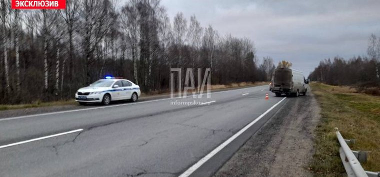 Фургон насмерть сбил мужчину в Островском районе