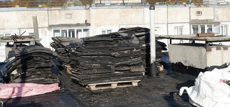 Крыши шести многоэтажек отремонтируют в Острове до конца года
