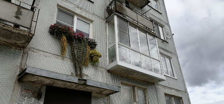 Фотофакт: Необычный балкон