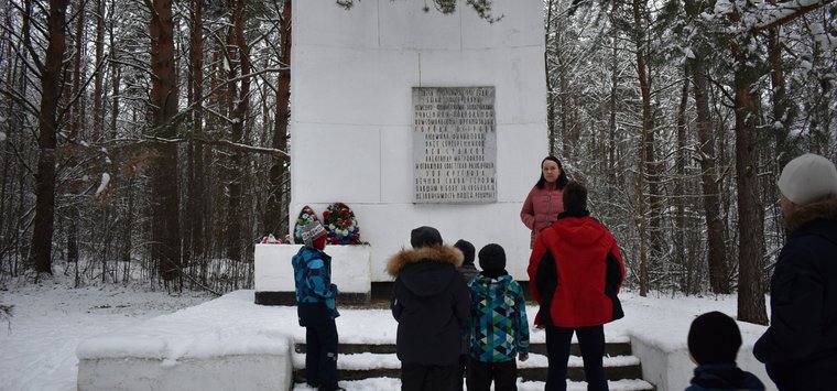 Экскурсию по Острову провели для детей в новогодние каникулы