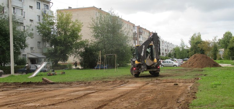 Игровой комплекс из парка Победы в Острове переместят на улицу Меркурьева