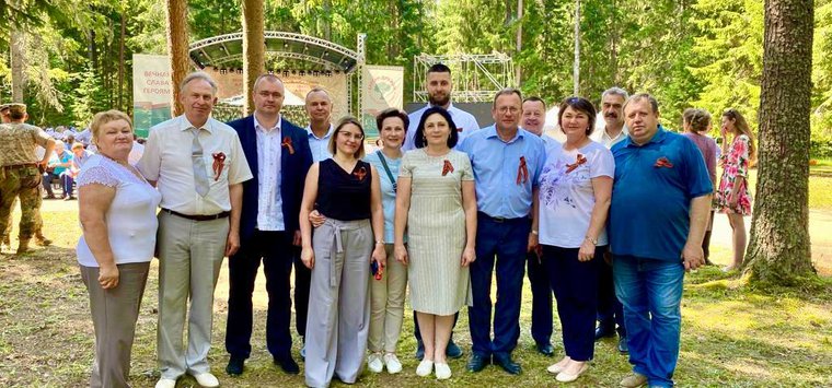 Островичи приняли участие в международной встрече на Кургане Дружбы
