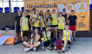 Островички стали призерами соревнований «Оранжевый мяч»