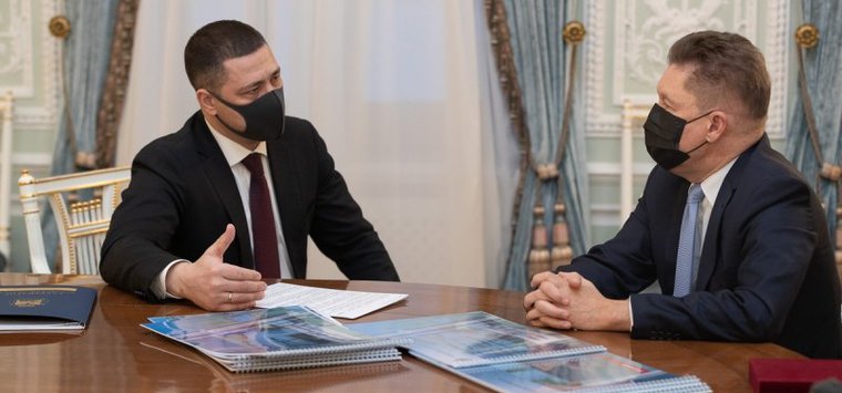 Псковский губернатор обсудил вопросы газификации региона с главой «Газпрома»