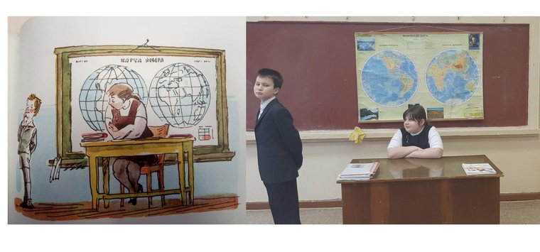 Островичи участвуют в конкурсе  «Школьные годы чудесные»