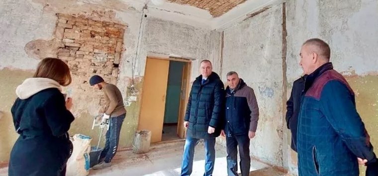 Работы по капитальному ремонту начались в Воронцовской школе
