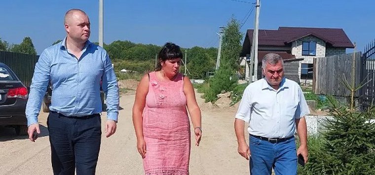 Догазификация проводится на улице Клавдии Федоровой в Острове