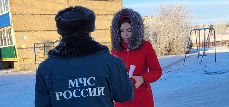 Противопожарный рейд провели в Острове
