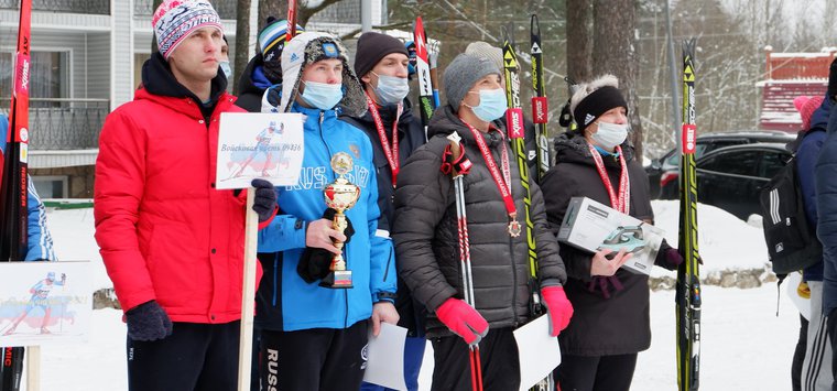 Победителей чемпионата ЗВО по лыжным гонкам назвали в Острове