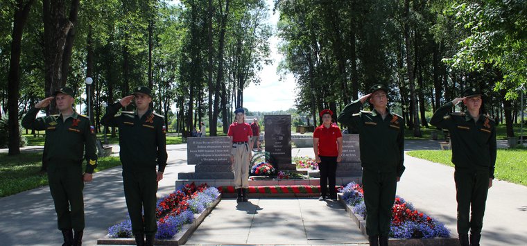 В Острове почтили память освободителей района от фашистов