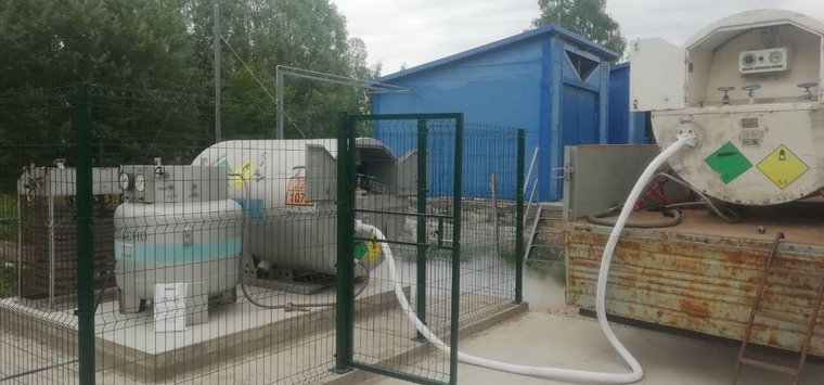 Систему подачи медицинского газа модернизировали в островской больнице