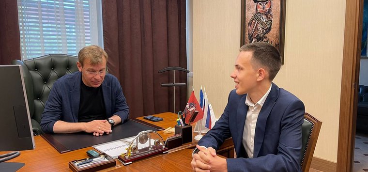 С работой Мосгордумы ознакомился молодой острович