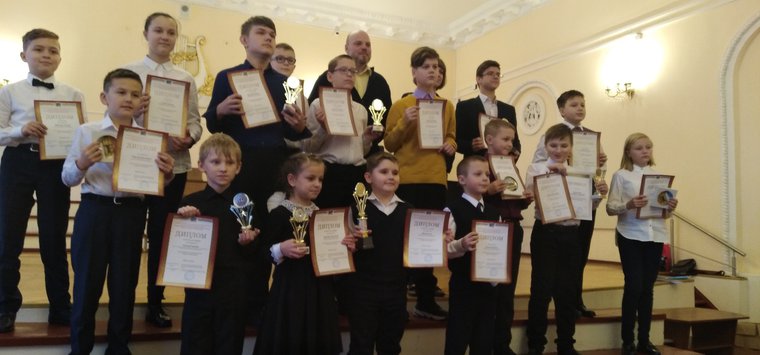 Юные аккордеонисты Острова получили награды на престижном конкурсе