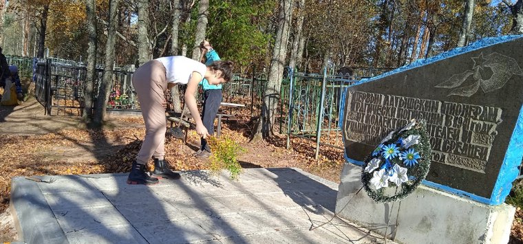 Воронцовская школа провела акцию «Память поколений»