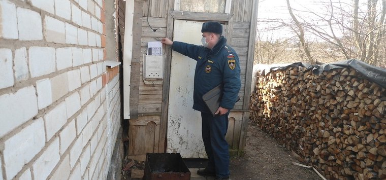 Противопожарный рейд прошел в Острове