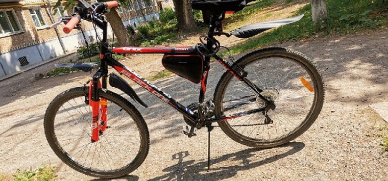 Островичка просит помочь в поисках украденного велосипеда