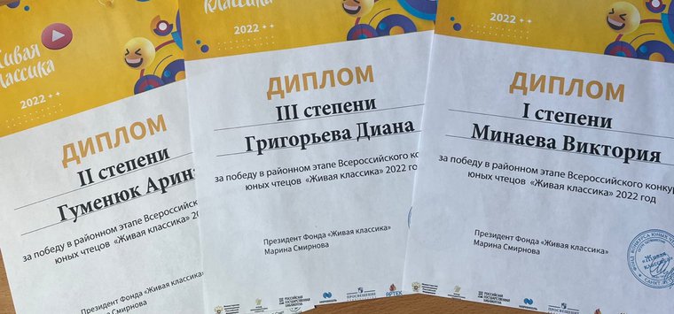 Районный конкурс чтецов «Живая классика» прошел в Острове