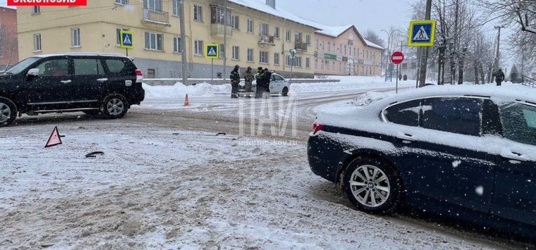 ДТП произошло на улице 1 Мая в Острове