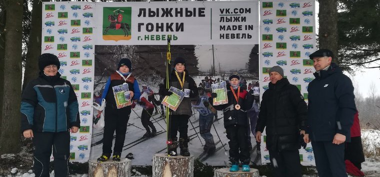 Островичи отличились на соревнованиях по лыжным гонкам в Невеле