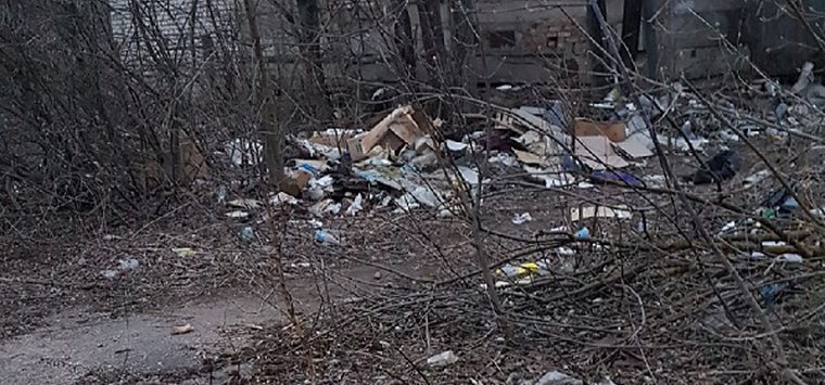 Островичка просит привести в порядок территорию бывшего промкомбината