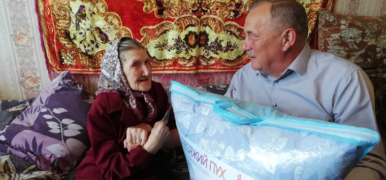 Долгожительница из Островского района получила поздравление от Путина