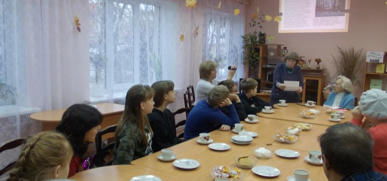 Встреча учащихся с потомком купцов Антиповых прошла в Острове