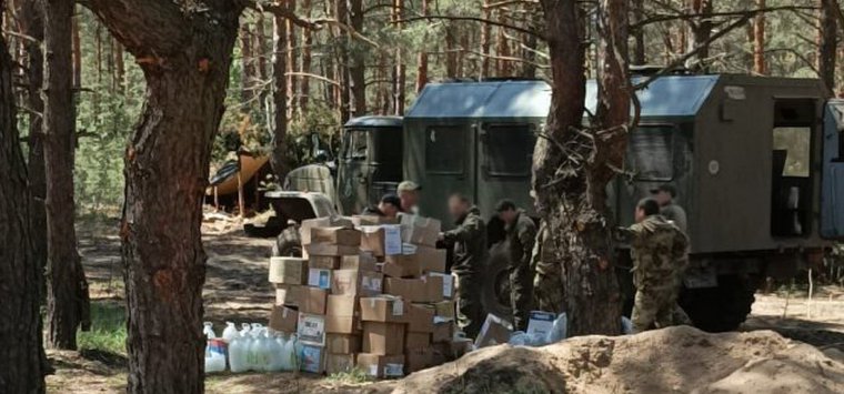 1,5 тонны гумпомощи доставили из Псковской области в зону СВО