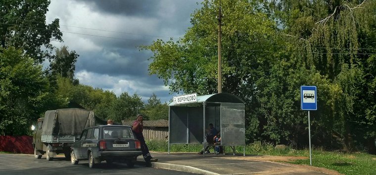 Новая автобусная остановка появилась в Воронцово