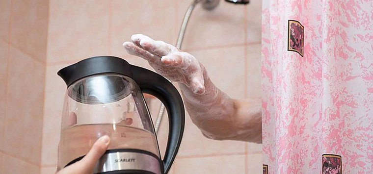 Горячая вода пропадет сегодня на нескольких улицах Острова