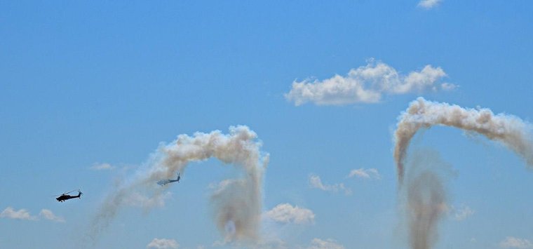 В Островском районе проводили в последний путь два вертолетных экипажа