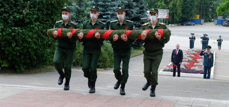 Островский район празднует  празднует 76-летие со дня освобождения от фашистов
