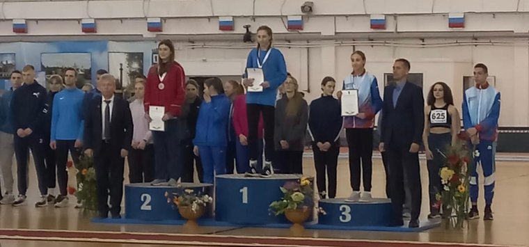 Островичка стала победителем первенства СЗФО по лёгкой атлетике