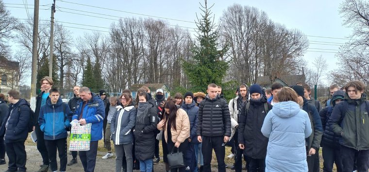 Тренировка по эвакуации при ЧС прошла в островском колледже