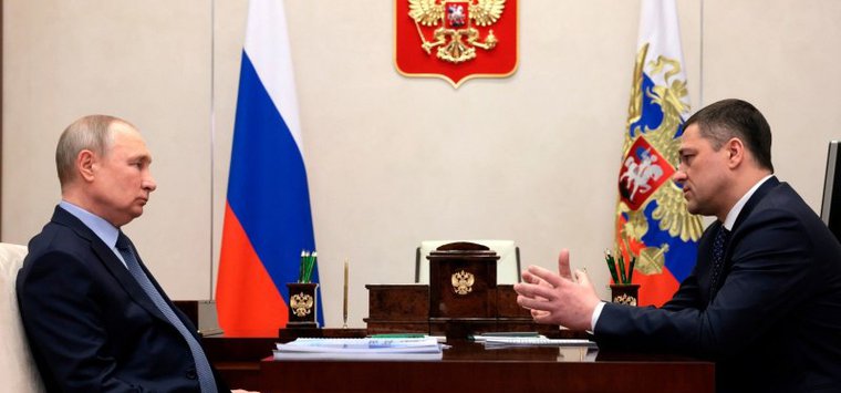 Михаил Ведерников рассказал Владимиру Путину о результатах и планах развития региона