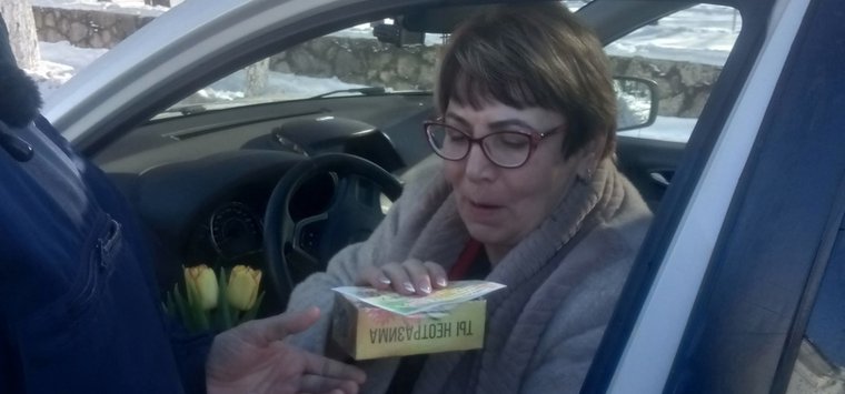 Праздничная акция «Мама за рулём» прошла в Острове