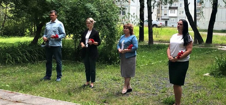 В Острове почтили память экипажа морской авиации