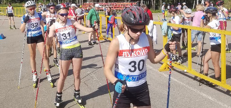 Спортсмены Псковской области отличились на всероссийских соревнованиях по лыжероллерам