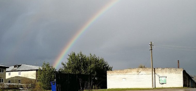 Фотофакт: Двойная радуга
