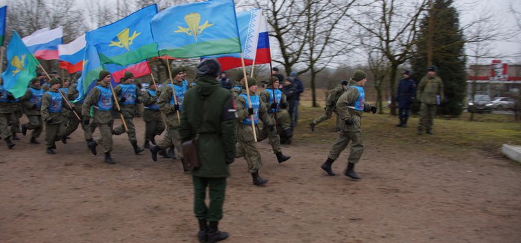 Маршрут лыжного перехода команд ВДВ пролег через Остров