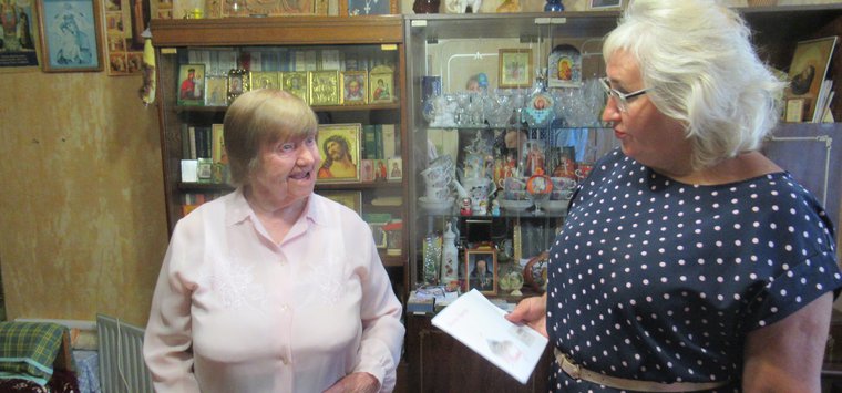 Поздравление президента получила 95-летняя островичка